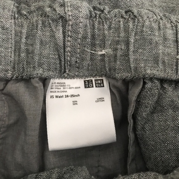 Uniqlo Cotton Linen $8  Size XS Excellent C. - Picture 3 of 4